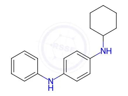Chemical structure of N-Phenyl-N'-cyclohexyl-p-phenylenediamine(CPPD)