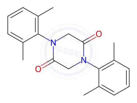 Chemical structure of Lidocaine Impurity 28