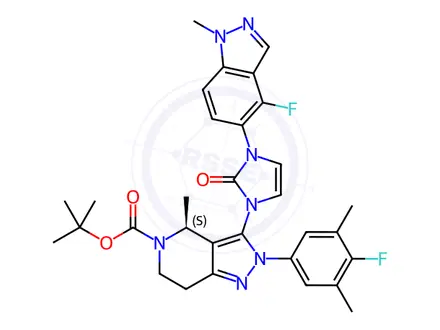 Chemical structure of Orforglipron Impurity 11