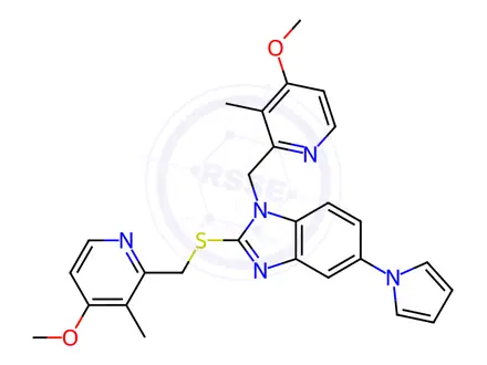 Chemical structure of Ilaprazole Impurity 16