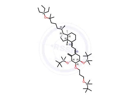 Chemical structure of Eldecalcitol Impurity 3