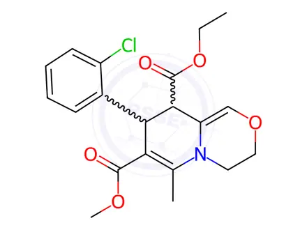 Chemical structure of Amlodipine Impurity 45