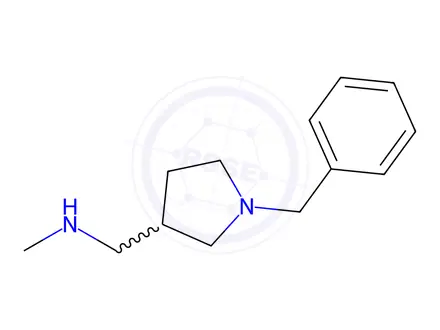 Chemical structure of [(1-benzylpyrrolidin-3-yl)methyl](methyl)amine