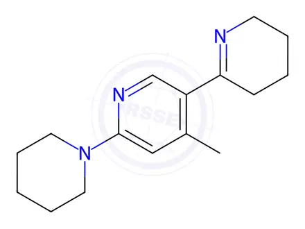 Chemical structure of 4'-Methyl-6'-(piperidin-1-yl)-3,4,5,6-tetrahydro-2,3'-bipyridine