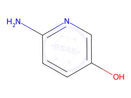 Chemical structure of 6-aminopyridin-3-ol acetate