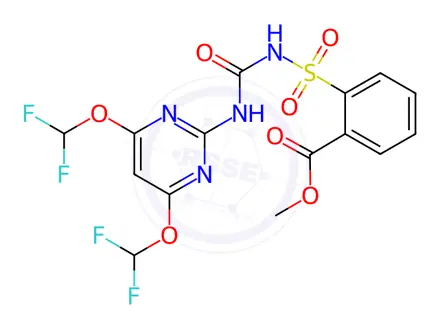 Chemical structure of Primisulfuron-methyl