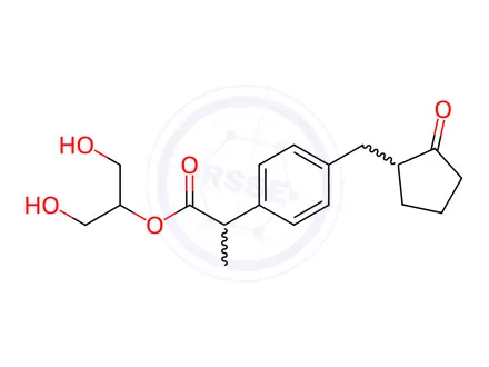 Chemical structure of Loxoprofen Impurity 40