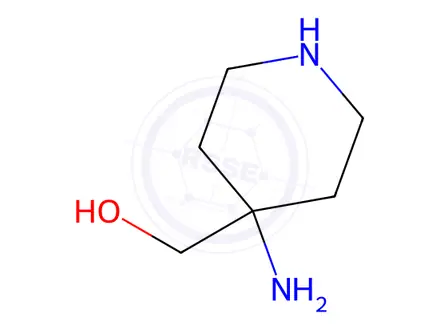 Chemical structure of (4-Aminopiperidin-4-yl)methanol dihydrochloride