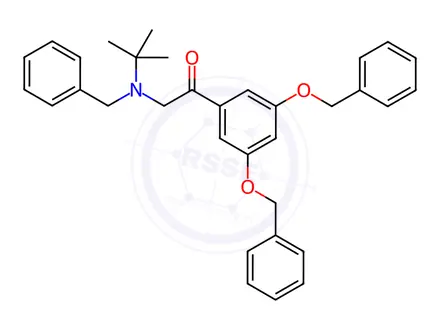 Chemical structure of Terbutaline Impurity 4