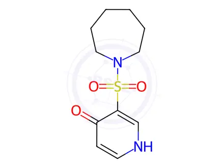 Chemical structure of 3-(Azepan-1-ylsulfonyl)pyridin-4-ol