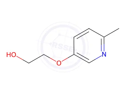 Chemical structure of Ethanol, 2-[(6-methyl-3-pyridinyl)oxy]-(9CI)