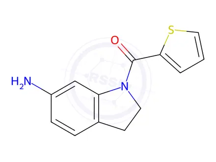 Chemical structure of (6-Aminoindolin-1-yl)(thiophen-2-yl)methanone