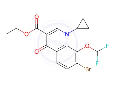 Chemical structure of Garenoxacin Impurity 1