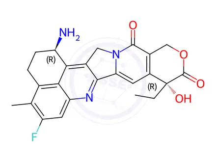 Chemical structure of Exatecan Impurity 4