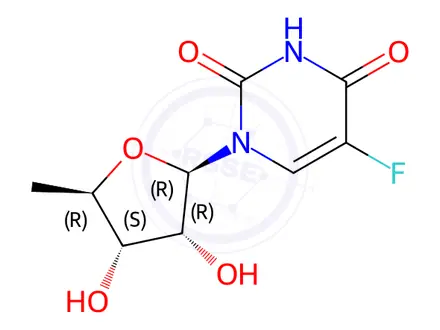Chemical structure of Capecitabine Impurity B