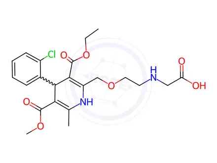 Chemical structure of Amlodipine Besylate Impurity 136