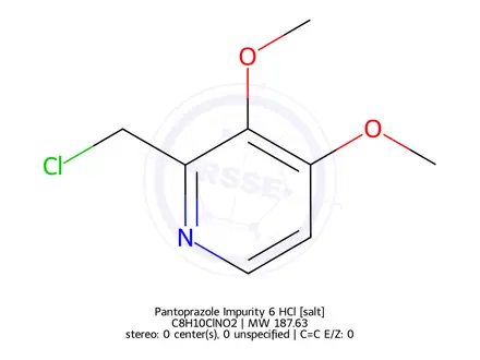 Chemical structure of Pantoprazole Sodium Impurity 9 Monomer