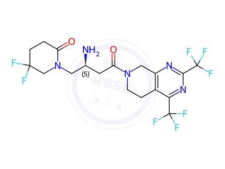 Chemical structure of Gemigliptin Tartarate