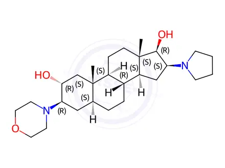 Chemical structure of Rocuronium Bromide Impurity 39