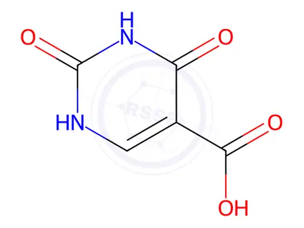 Chemical structure of Uracil-5-carboxylicacid