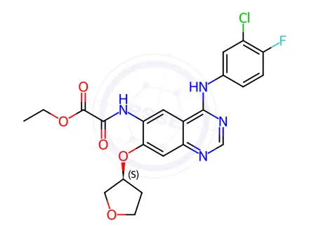Chemical structure of Afatinib Dimaleate Impurity 127 Monomer