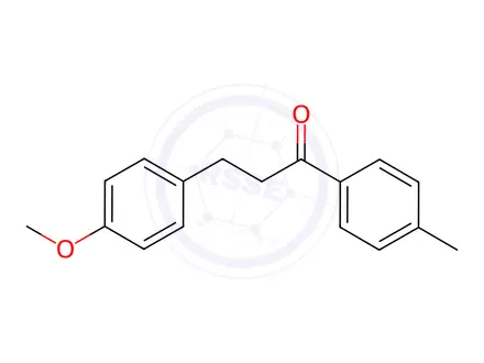 Chemical structure of Avobenzone Impurity 19