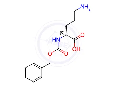 Chemical structure of Z-Orn-Oh.hcl