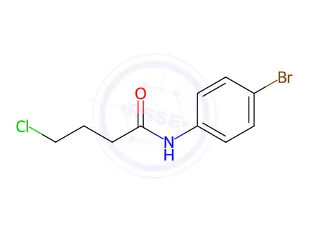 Chemical structure of N-(4-BROMOPHENYL)-4-CHLOROBUTANAMIDE