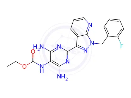 Chemical structure of Vericiguat Impurity 2