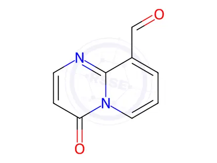 Chemical structure of 4-Oxo-4H-pyrido[1,2-a]pyrimidine-9-carbaldehyde
