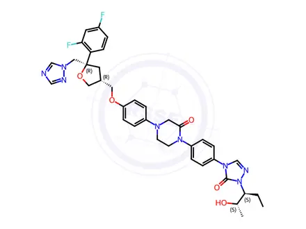 Chemical structure of Posaconazole impurity 79