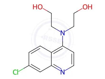 Chemical structure of Hydroxychloroquine Impurity 26