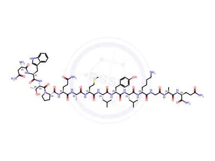 Chemical structure of Spexin