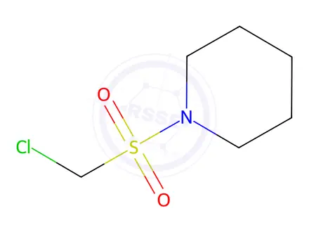 Chemical structure of 1-((Chloromethyl)sulfonyl)piperidine