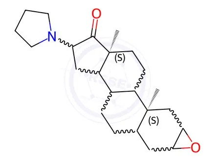 Chemical structure of Rocuronium Bromide Impurity 21