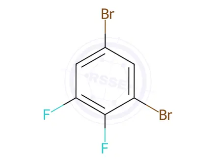 Chemical structure of 1,5-Dibromo-2,3-difluorobenzene