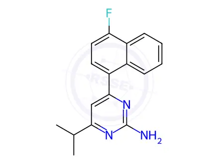Chemical structure of RS-127445 Hydrochloride