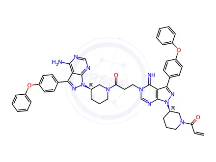 Chemical structure of Ibrutinib Impurity 323