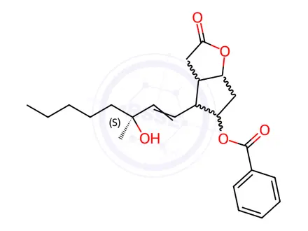 Chemical structure of Prostaglandin Impurity 40