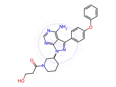 Chemical structure of Ibrutinib Impurity 247