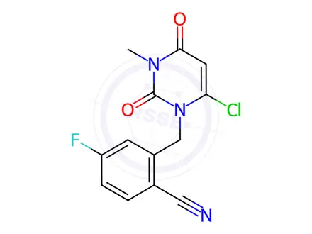 Chemical structure of Trelagliptin Impurity 182