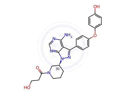 Chemical structure of Ibrutinib Impurity 289