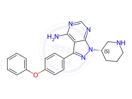Chemical structure of Ibrutinib Impurity 226