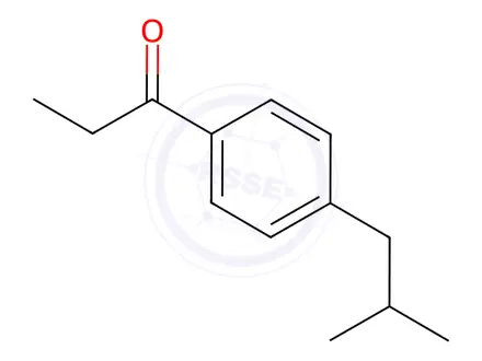 Chemical structure of Ibuprofen Impurity 195