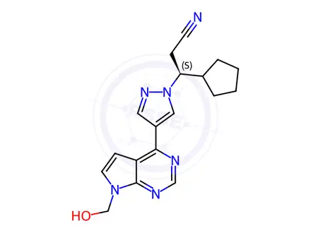 Chemical structure of Ruxolitinib Impurity 157
