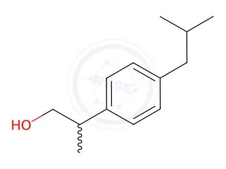 Chemical structure of Ibuprofen EP Impurity P