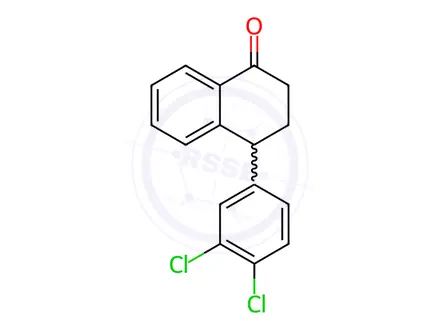 Chemical structure of Sertraline Impurity 86