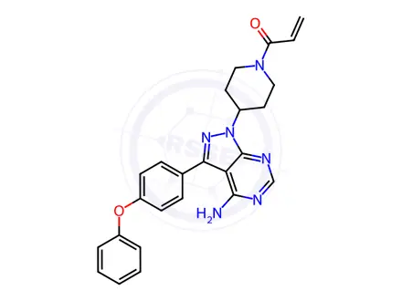 Chemical structure of Ibrutinib Impurity 251