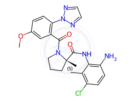 Chemical structure of Nemorexant(Daridorexant) Impurity 42
