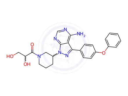 Chemical structure of Ibrutinib Impurity 229